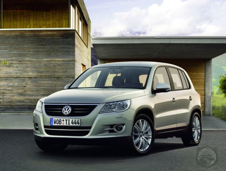 Volkswagen Tiguan Black. VW developing adjustable