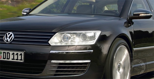 2011 VW Phaeton facelift rendering