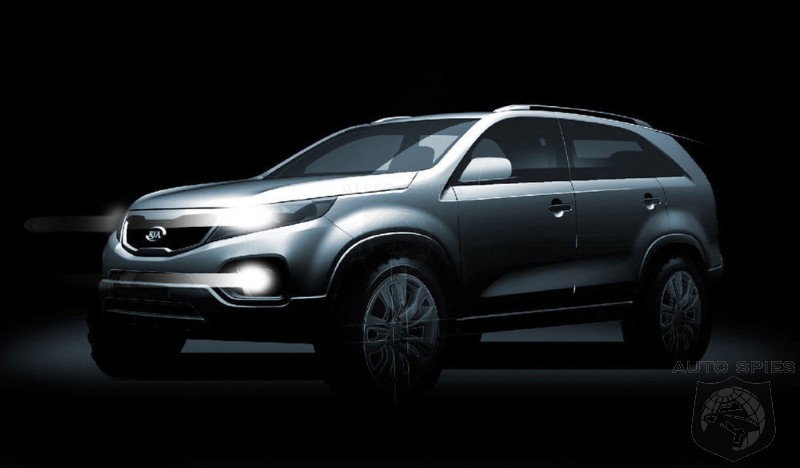 2010 Kia Sorento XM teased again