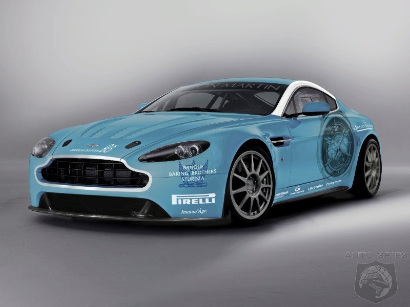 Aston Martin V12 Vantage making its debut in the Nurburgring 24hour race