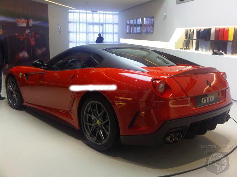 Leaked Ferrari 599 GTO