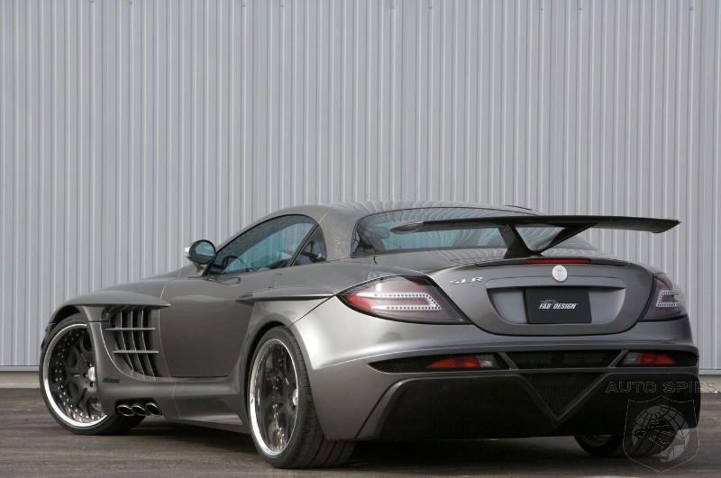 MercedesBenz SLR by FAB Design or how ugly can you make a SLR
