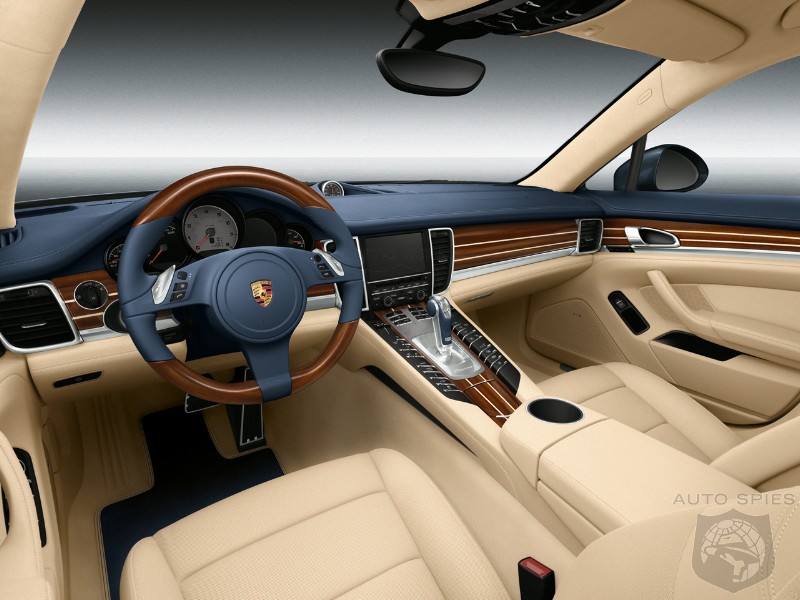 Porsche Panamera 4s Interior. The interior is furnished by