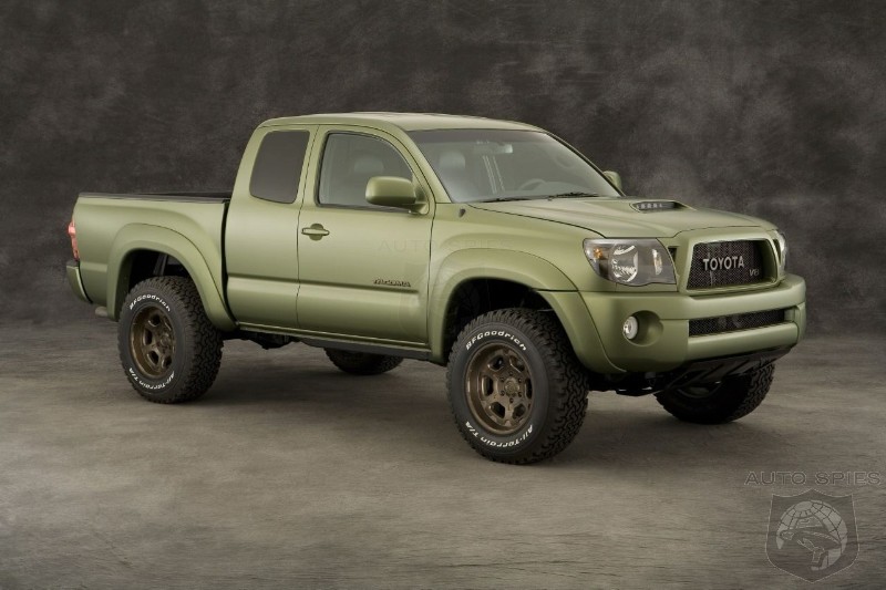 Toyota Tacoma Lifted With Rims. grown on me with the rims.