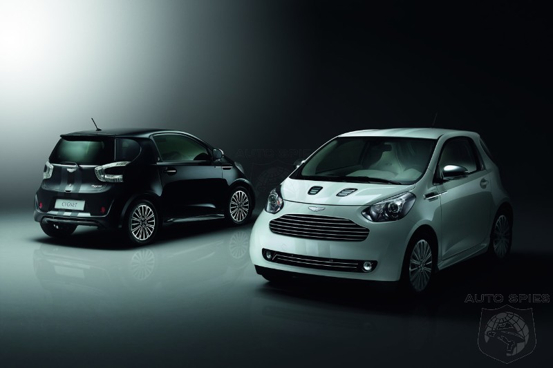 Aston Martin unveils Cygnet White and Black Launch Editions