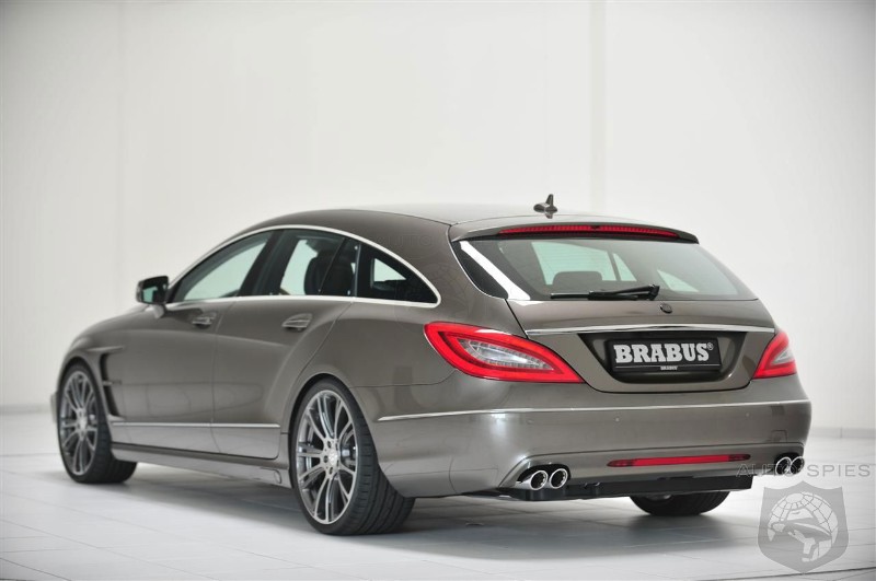 Mercedes cls 63 amg shooting brake brabus #5