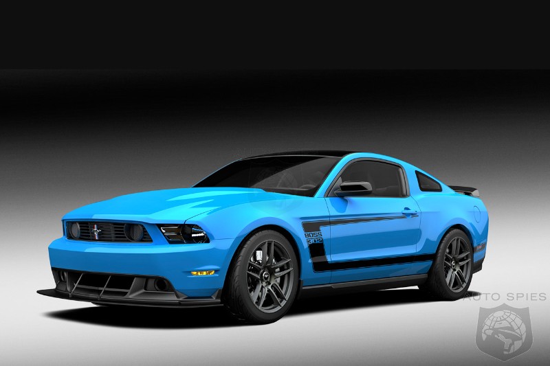 Grabber Blue 2012 Ford Mustang Boss 302 Laguna Seca to be auctioned at 