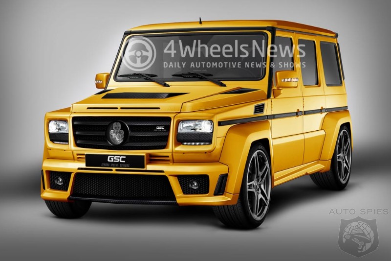 A G Wagen with RollsRoyce headlights Most Viewed Photos on AutoSpiescom
