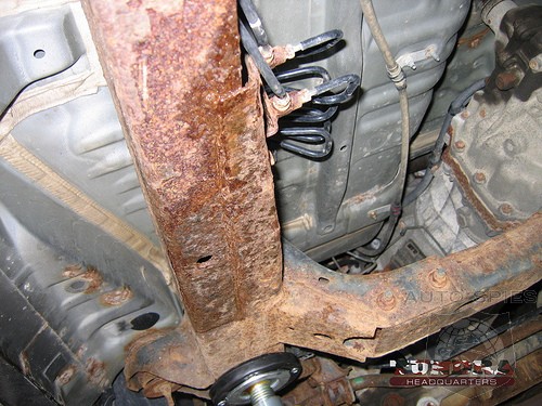 2001 Toyota tundra rust recall