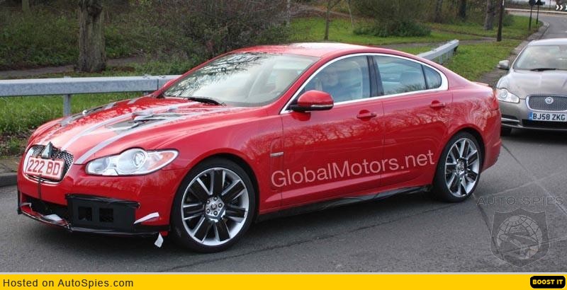 2010 Jaguar Xf R Spotted Nearly Finished Autospies Auto News