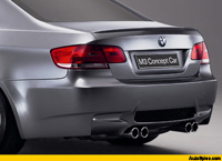 2008 BMW M3 Rear