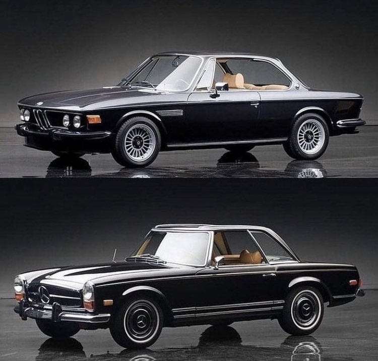 CAR WARS! BMW 3.0 CSi or Mercedes-Benz 280SL? What’s The BETTER Basic And WHY?