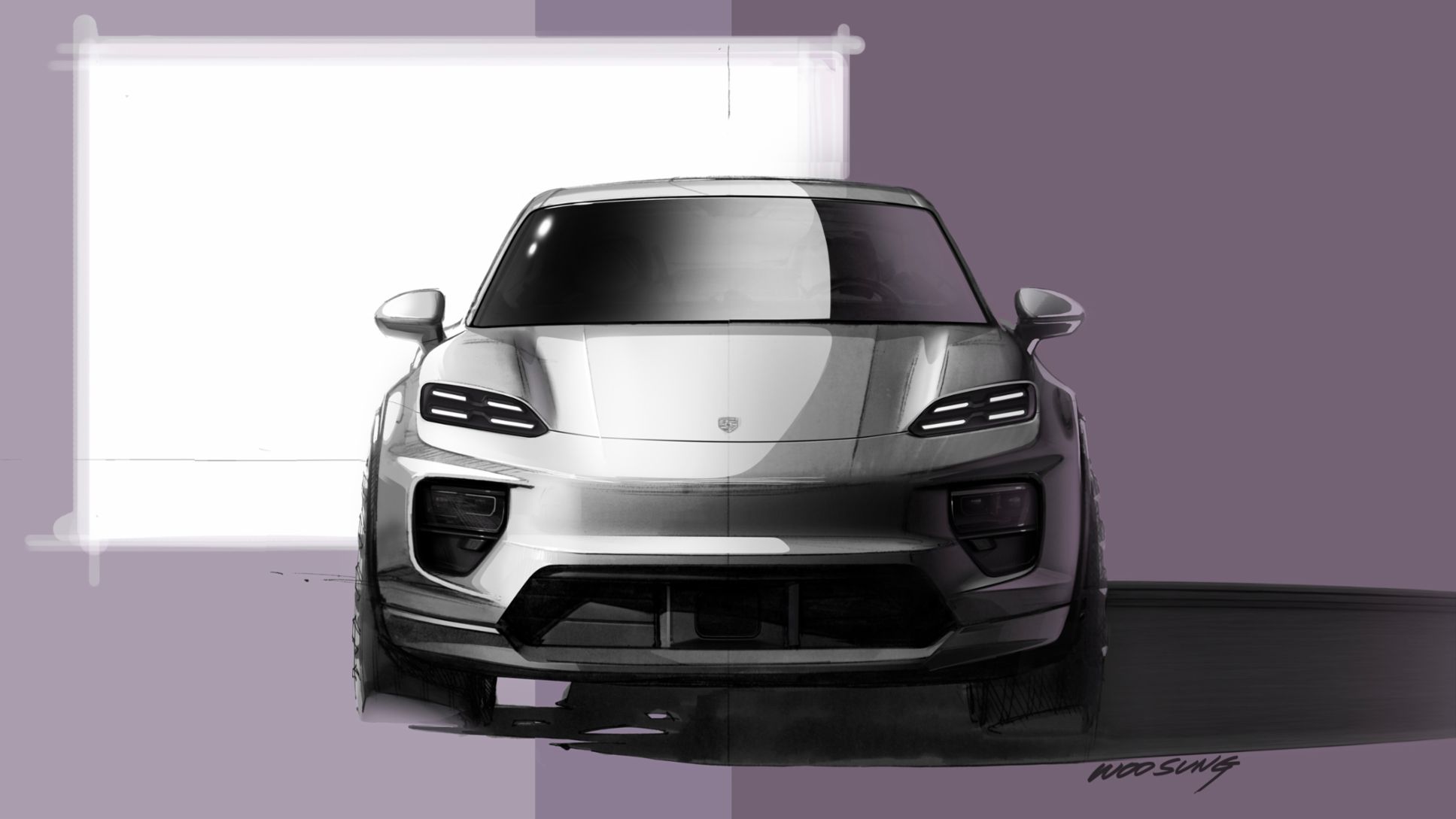 SNEAK LOOK At The Macan EV Coming Tomorrow. Ideas?
