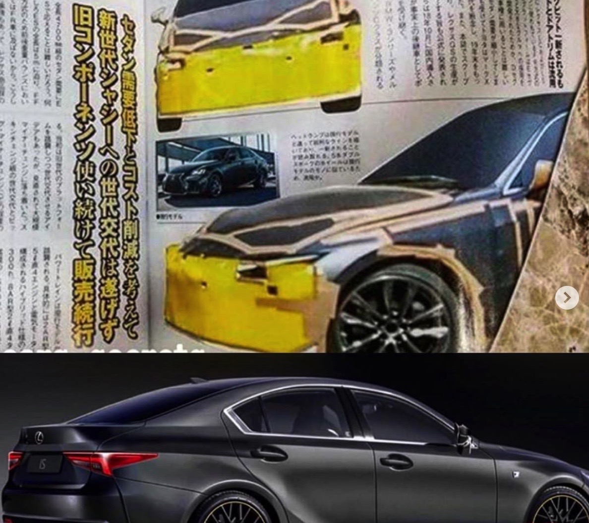 Spied 2021 Lexus Is Spy Photos Slip Out Before The June 9th Debut