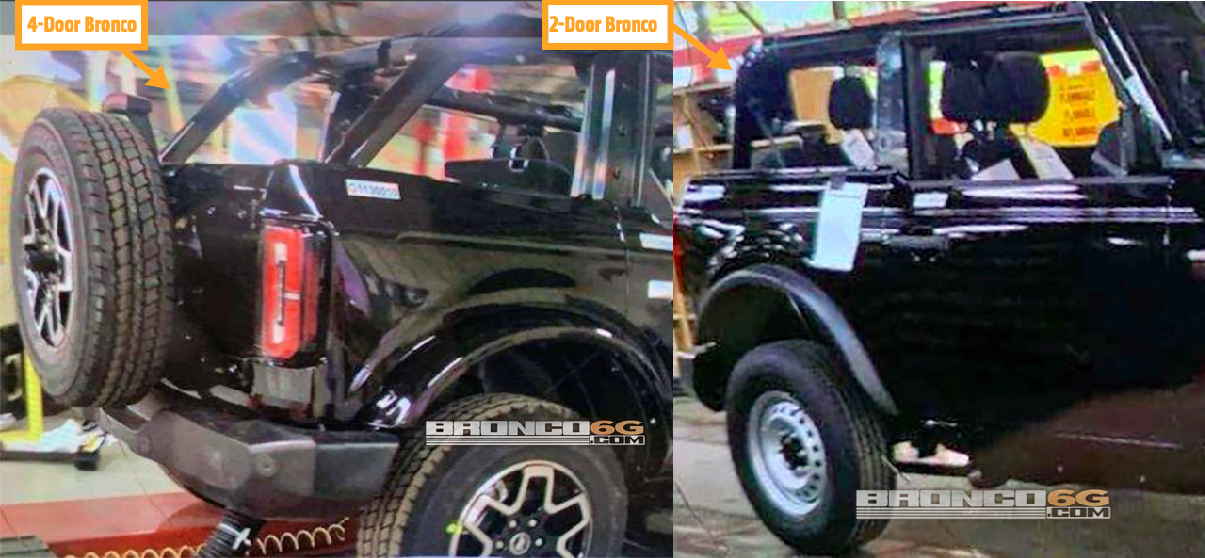 First Uncovered Real Photo Of The 2021 Ford Bronco Leaks