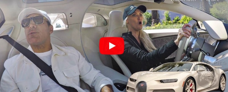 Want To Know How To Get A HEADACHE? Let A Blond Almost WRECK Your BUGATTI!