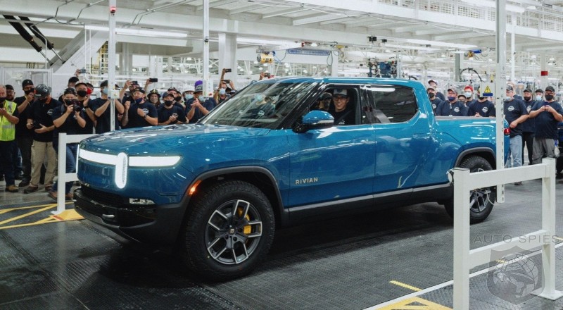RIVIAN Beats The Others To Production With Their Pickup. WE Bet MOST Will Want Their SUV.