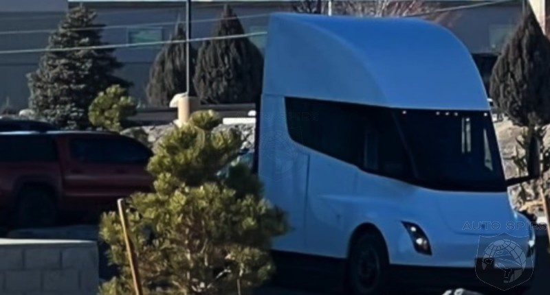 SPY VIDEO! Tesla SEMI CAUGHT In Limited Testing By DRONE!