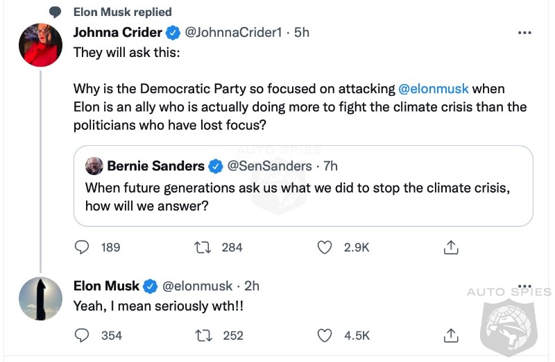 Who Has Done MORE Than Elon Musk For The Democrat's 'CLIMATE CAUSE'? Then WHY, Do They HATE HIM SO MUCH?
