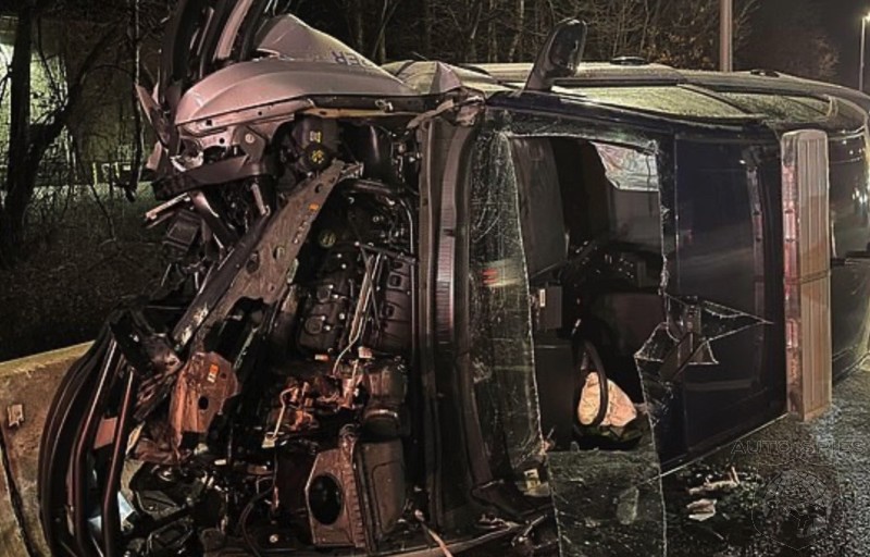 Runaway Driver Uses 'Fast and Furious' Move To FLIP And PIN A Cop Car During Chase!