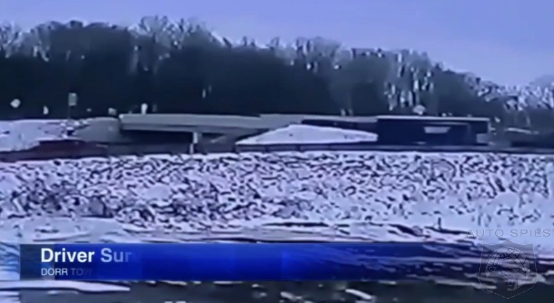 SHOCK VIDEO! NO, It's NOT AN AIRPLANE! It's A DRUNK At The Wheel Trying TO Turn His CAR Into One!