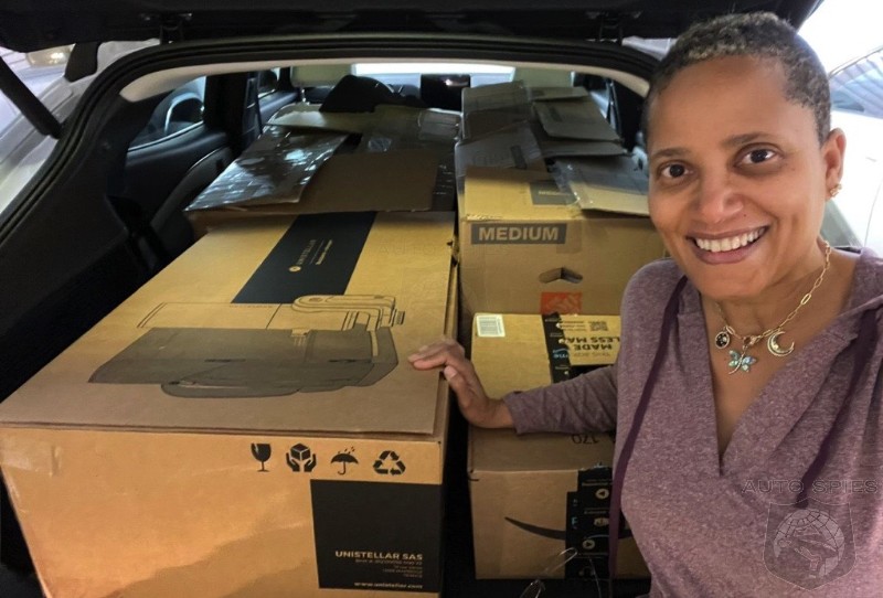 Astronaut Dr. Sian Proctor Switches MINI Out For Mustang Mach-E And Lauds How Much Better It Is. We Guess The MINI Is Now TAKING UP SPACE!