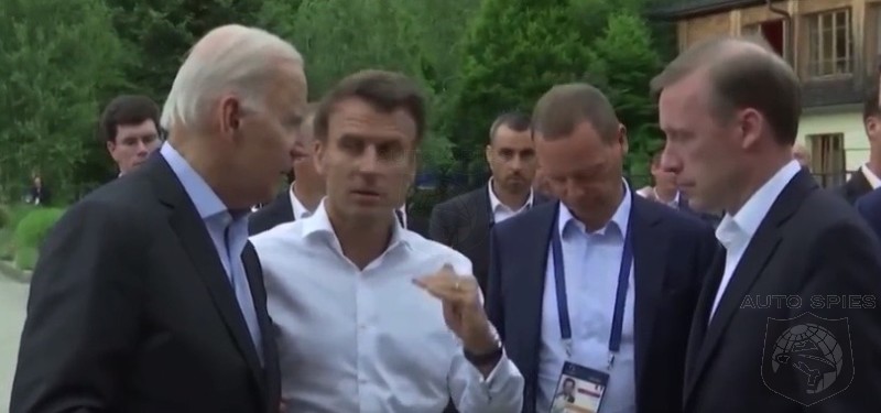WATCH! CAUGHT ON VIDEO! BIDEN Goes Begging The Arabs For Oil And French President Macron Gets Caught On Camera Telling Joe NOT GONNA HAPPEN!