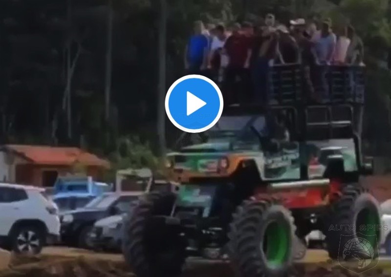WATCH! WET AND WILD! When That MONSTER Truck Water Ride With Sixty Of Your Friends GOES WRONG! 