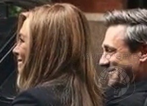 STAR SPIES! What's HOTTER? JENNIFER ANISTON OR The Car She Was In Today With John Hamm, Filming The Morning Show?