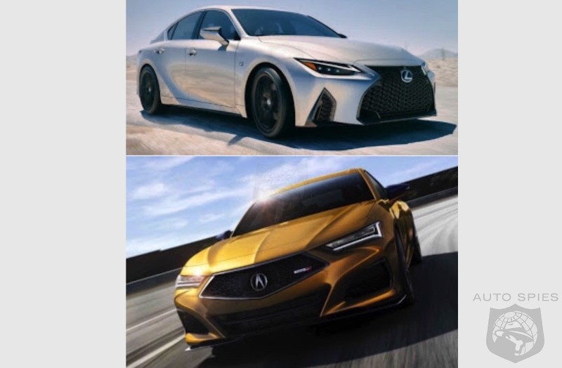 CAR WARS! 2021 Lexus IS vs. 2021 Acura TLX. If YOU HAD TO Buy One, WHICH Are YOU Taking The Keys To?
