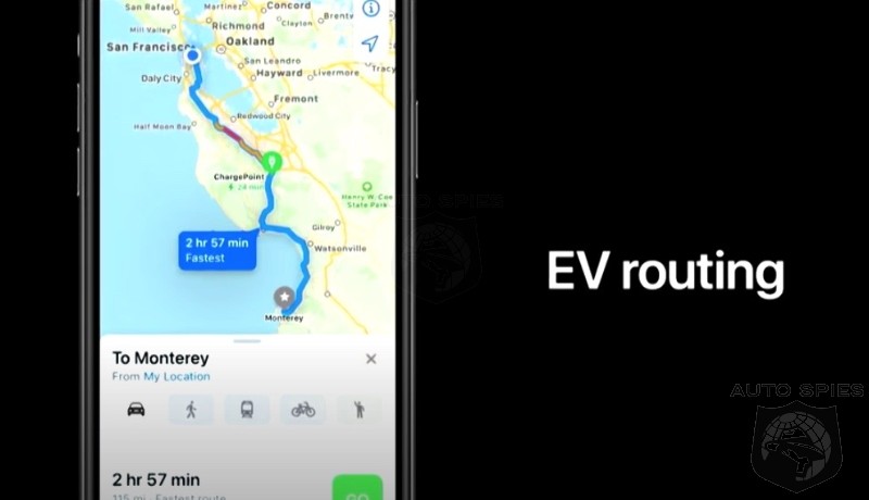 Apple UP's It's CarPlay, Maps And Features Like EV Routing.