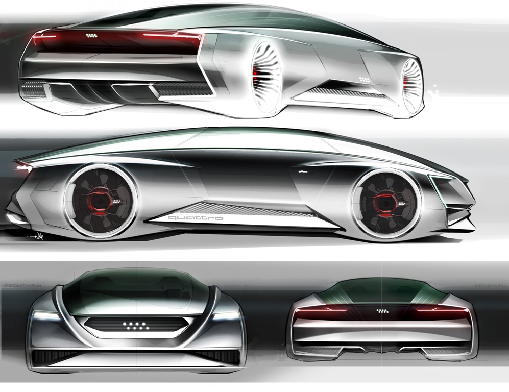 Audi Designs Cool Science Fiction Car Featured In Epic Adventure “Ender ...