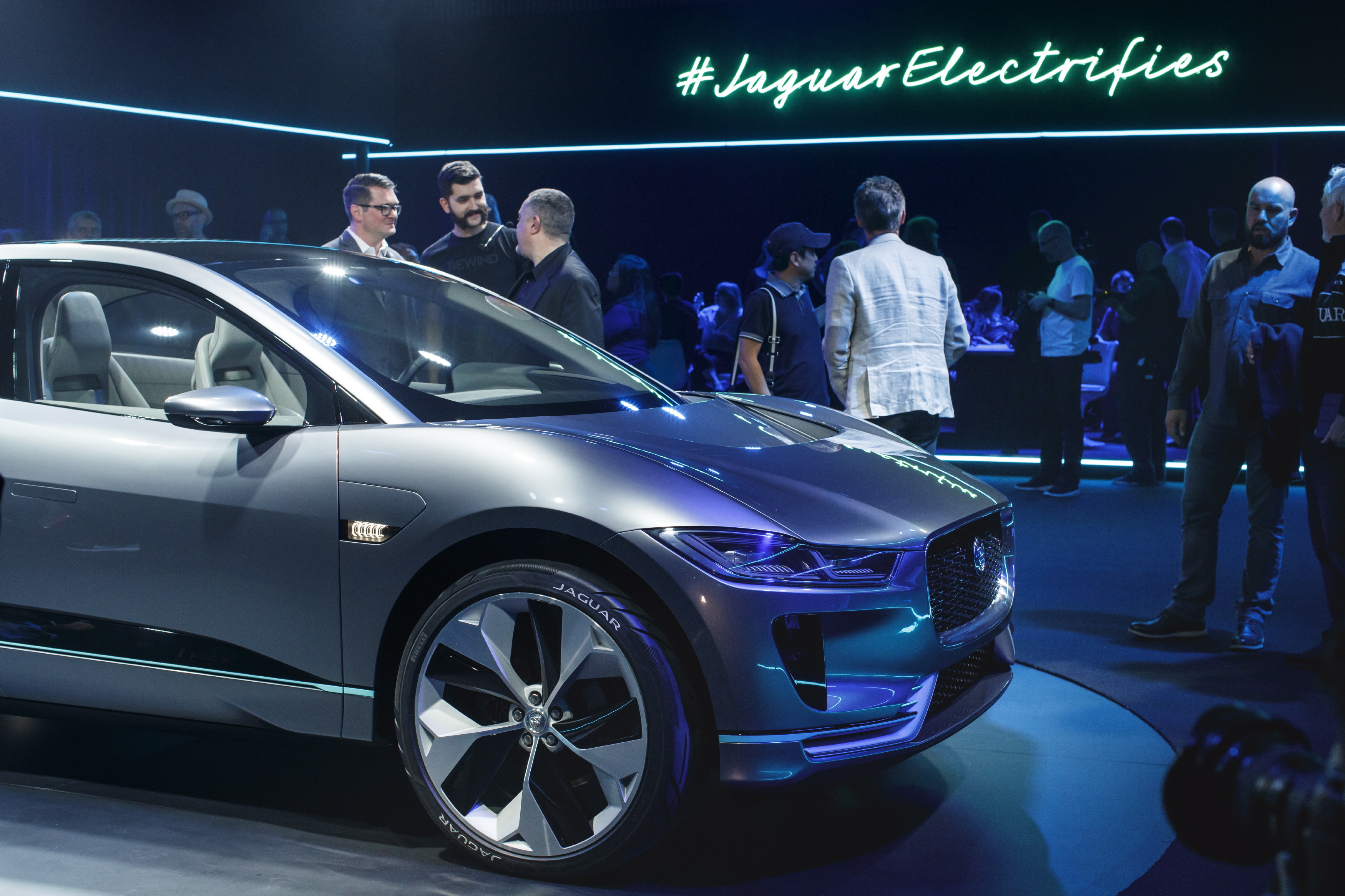 LAAUTOSHOW Jaguar Electrifies LA With The IPACE All