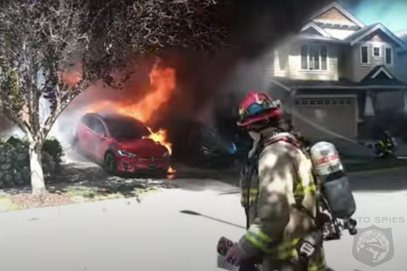 Ammo Filled Garage Goes Up In Flames Along With Two Teslas