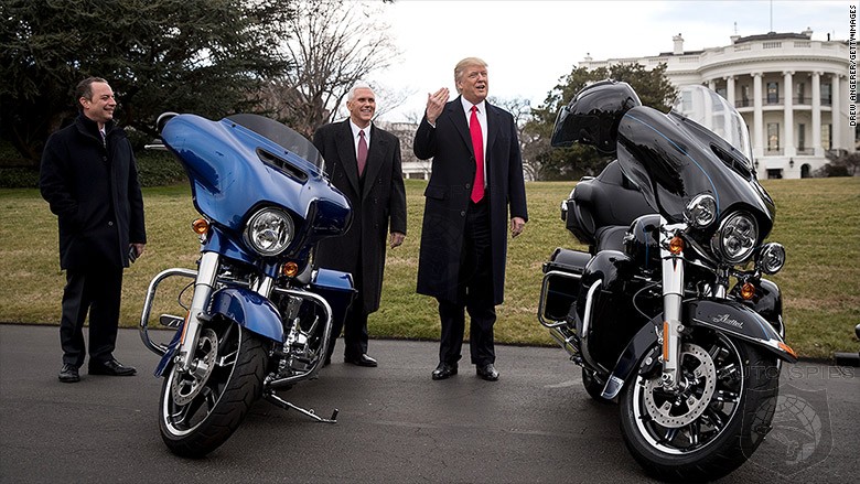 Harley Davidson To Move Some Production Outside Of US To Combat Tariffs