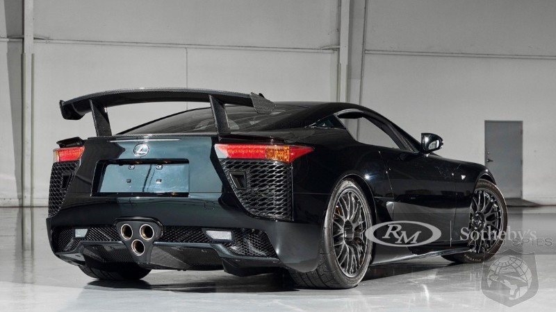 Lexus LFA Nürburgring Goes On The Auction Block - Will It Hold It's Value Or Crash And Burn?
