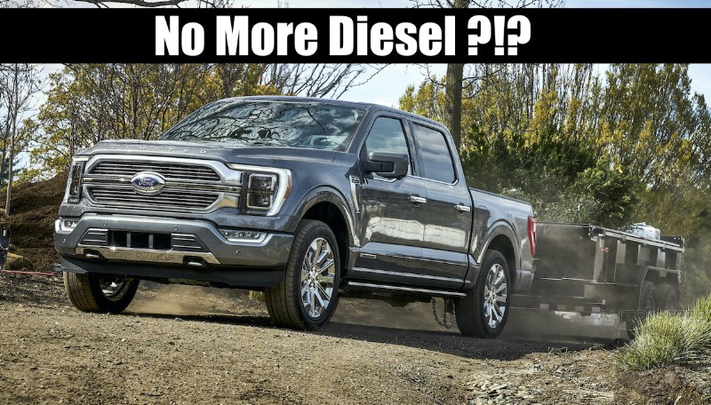 SAY BYE-BYE. Ford's F-150 Diesel Goes Up In SMOKE!