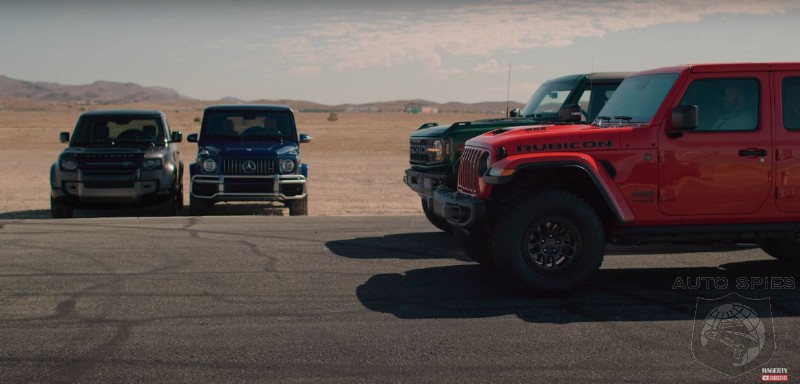 WATCH: Bronco Raptor vs G63 AMG vs Jeep Wrangler 392 vs Defender V8 vs  Gallardo In A WTH Drag Race - AutoSpies Auto News