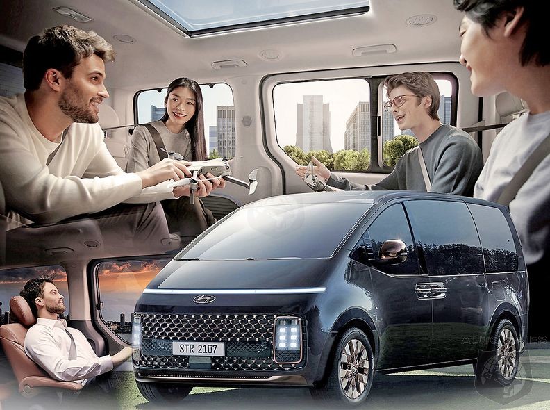 Hyundai's New Vision Of The People Mover Category With Staria Concept