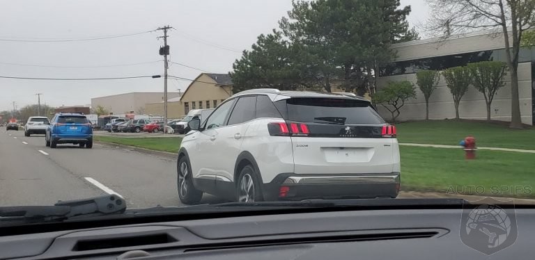 Brand New Peugeot 3008 Crossover Spotted In Detroit - Who Is Up To What Here?