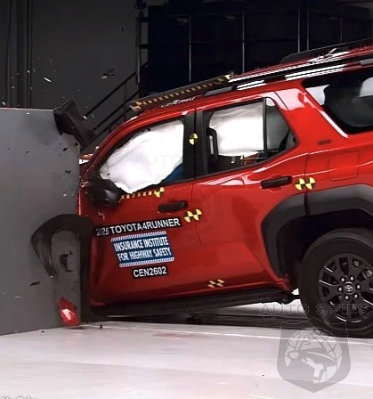 WATCH: 2026 Toyota 4Runner Improves From Marginal To Good In IIHS Crash ...