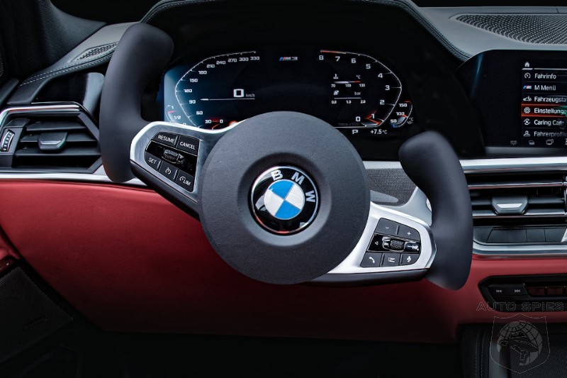 BMW Copies Tesla Yoke Type Steering Wheel - But Is It Better?