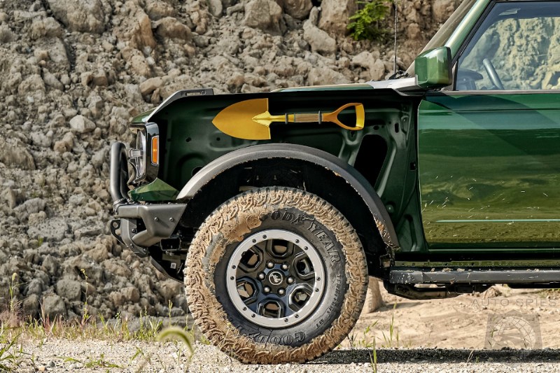 Ford Patents Front Fender Storage Solution For Bronco
