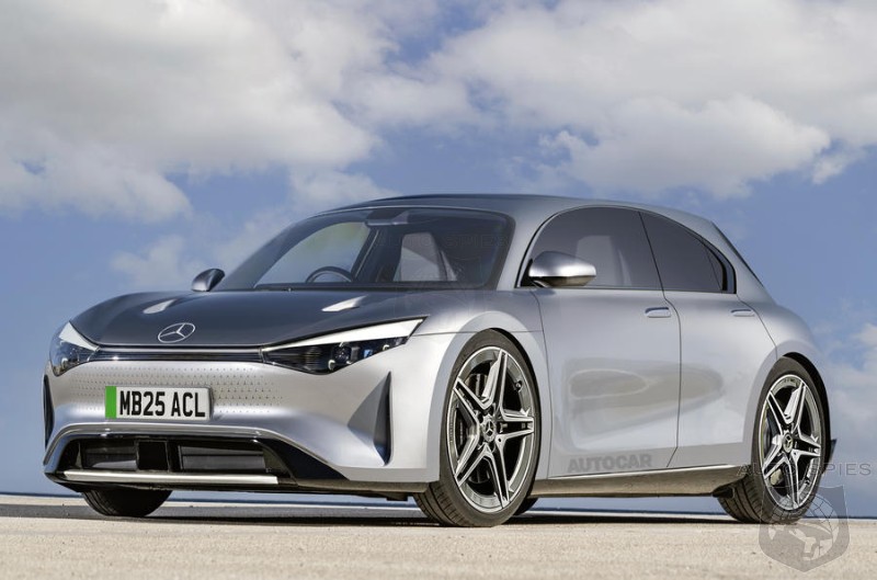 Mercedes Working On Electric A-Class For 2026 To Take On The Volkswagen ID.3