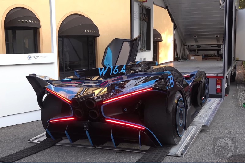 Pure Evil: Listen To The $4.7 Million Bugatti Bolide's Insane 1850HP W16 Engine