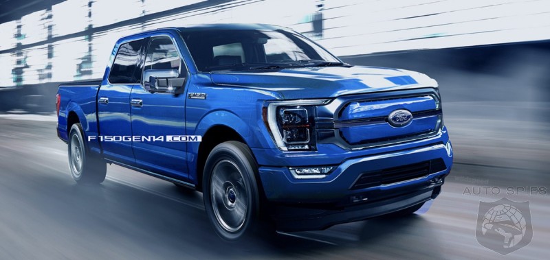 2022 Electric F-150 Rendered  - Are They On the Right Track?