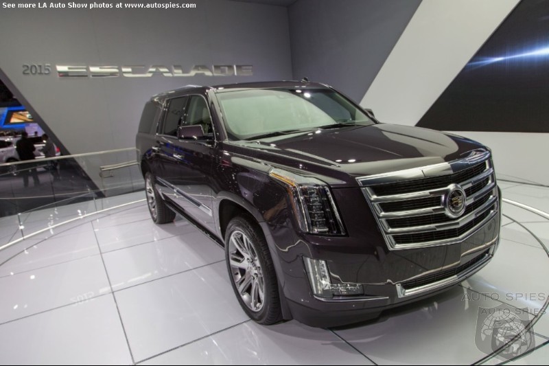 LA AUTO SHOW: 2015 Escalade Brings Big Style To The City Of Angels