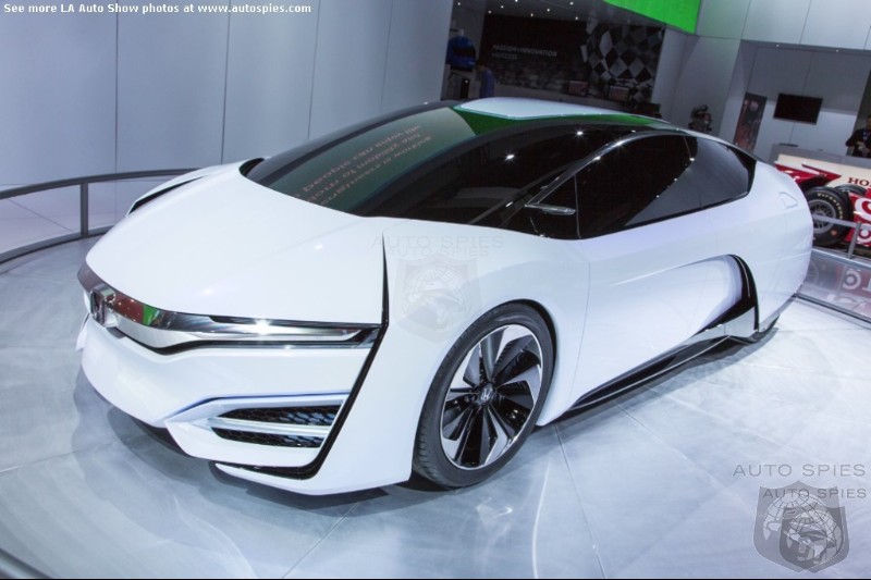 LA AUTO SHOW: Honda Says FCEV Concept Is An Example Of Next Gen Styling - Are You Buying That?