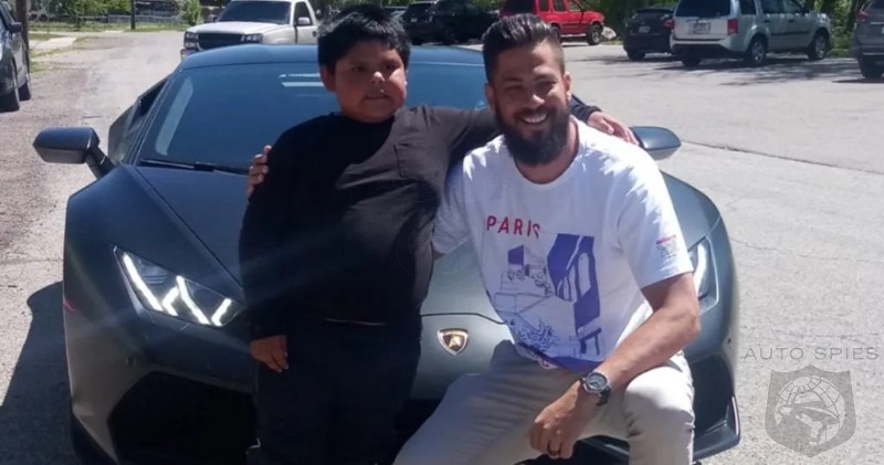 Lamborghini Owner Offers Free Ride To 5 Year Old That Drove Off In Family Car