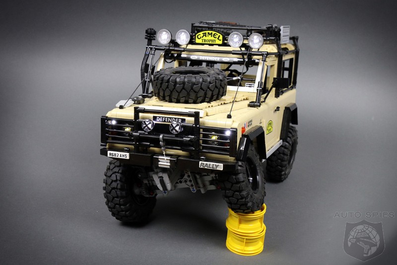 The Details Makes This The Ultimate Land Rover Defender Lego Technic Model